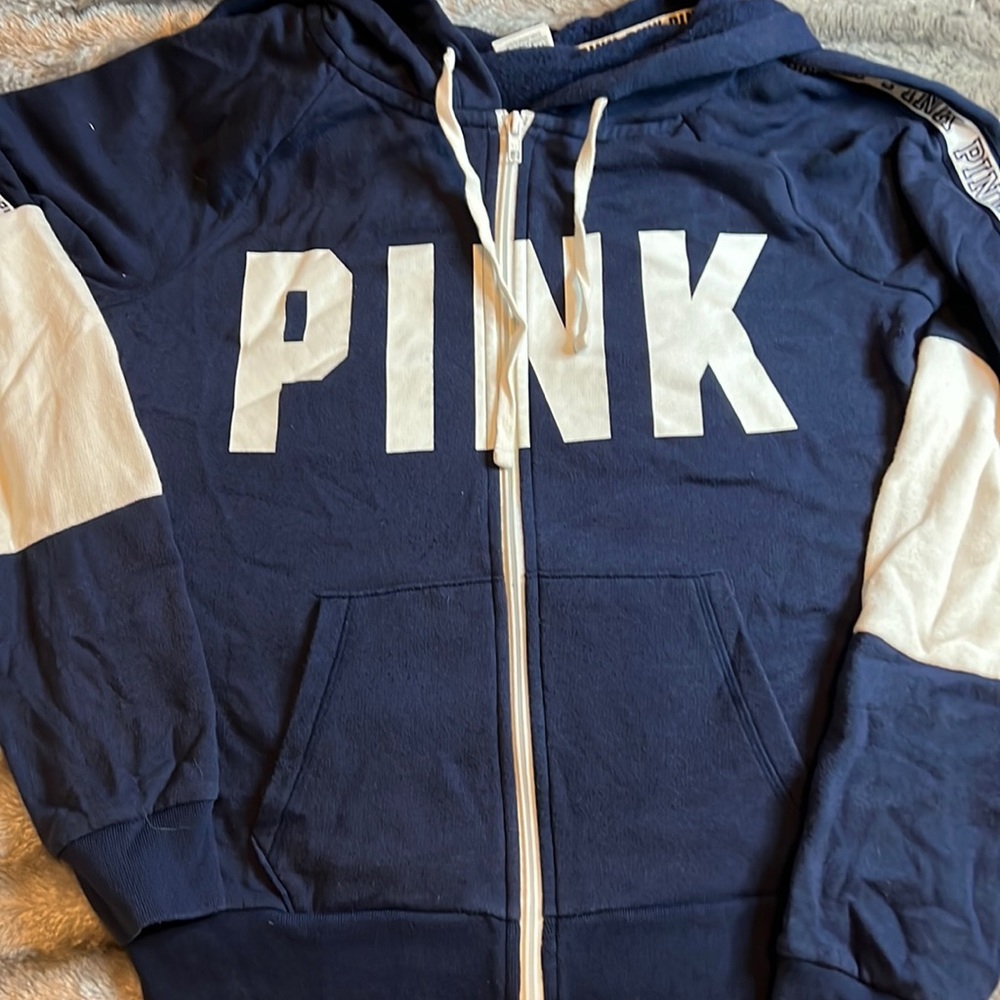 Victoria secrets PINK zip up hoodie